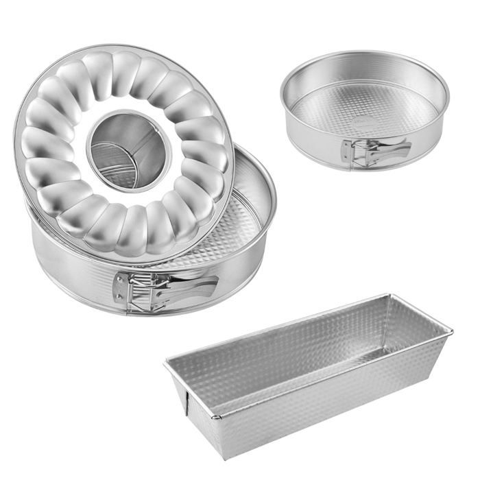 Set Di 3 Stampi Per Dolci - Zenker - 30, 18 E 26 cm