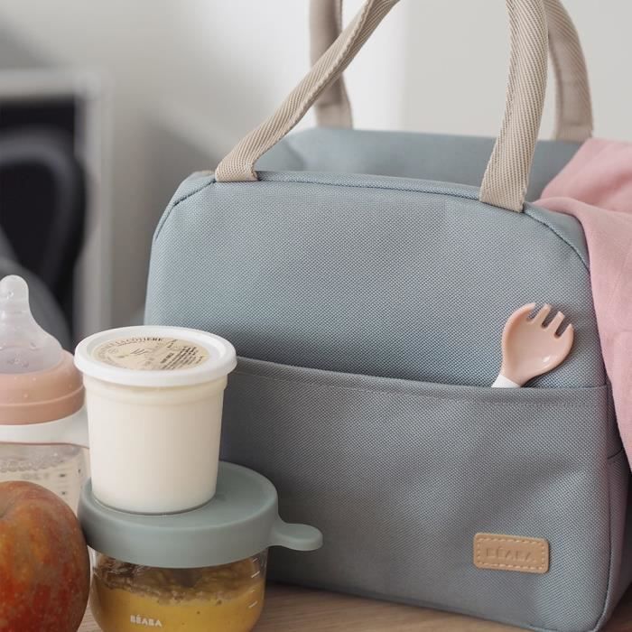 Beaba, Borsa Termica Per Il Pranzo Verde Salvia - Image 5