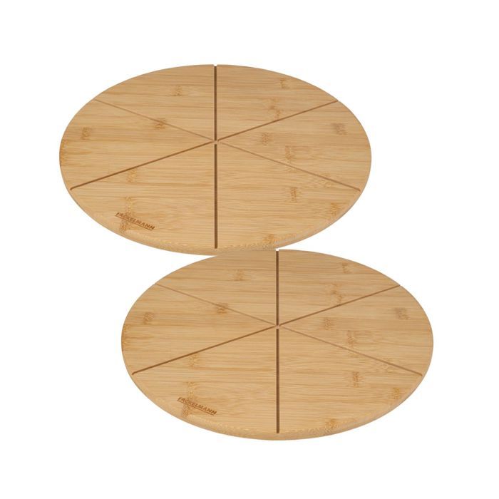 Set Di 2 Taglieri Per Pizza Con Scanalature Da Taglio - Fackelmann - Ø 32 cm