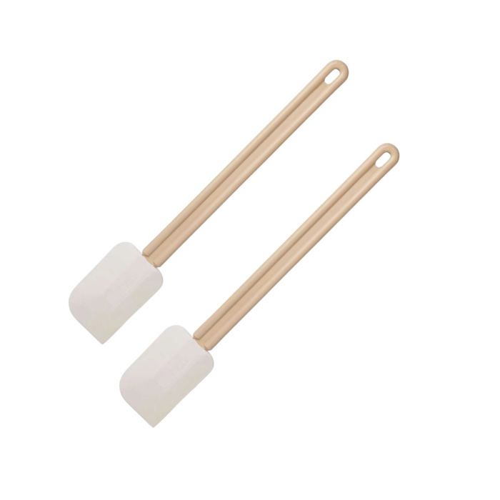 Set Di 2 Spatole Per Cottura E Cottura - Fackelmann - Manico In Resina - 42 cm