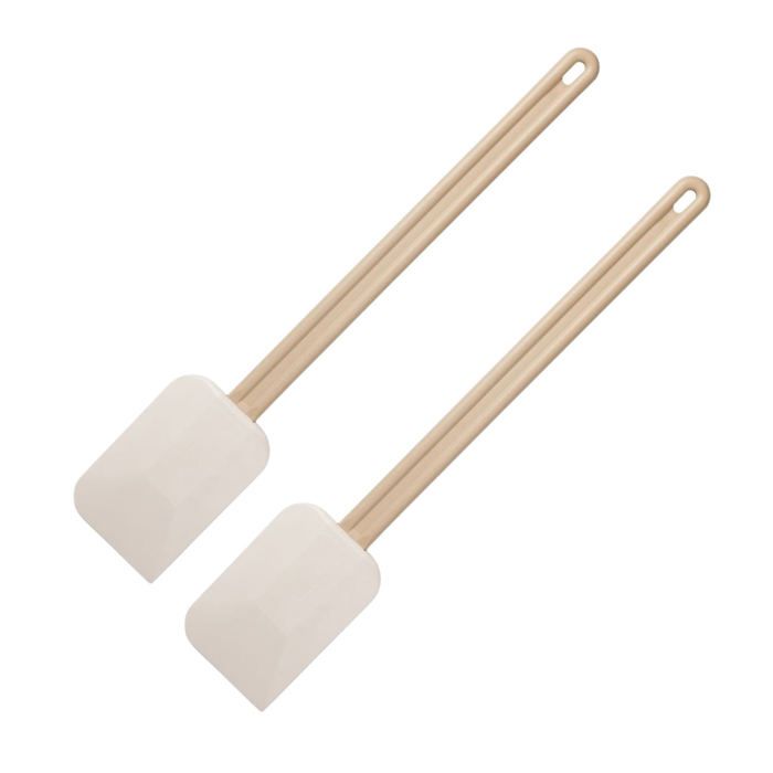 Set Di 2 Spatole Da Pasticceria Da Cucina - Fackelmann - Manico In Resina - 52 cm