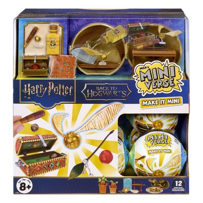 Miniverse - Harry Potter Ritorno A Hogwarts - Scatola Completa Con 15 Palline - Gioco Creativo Per Il Tempo Libero - Da 8 Anni - Non Commestibile