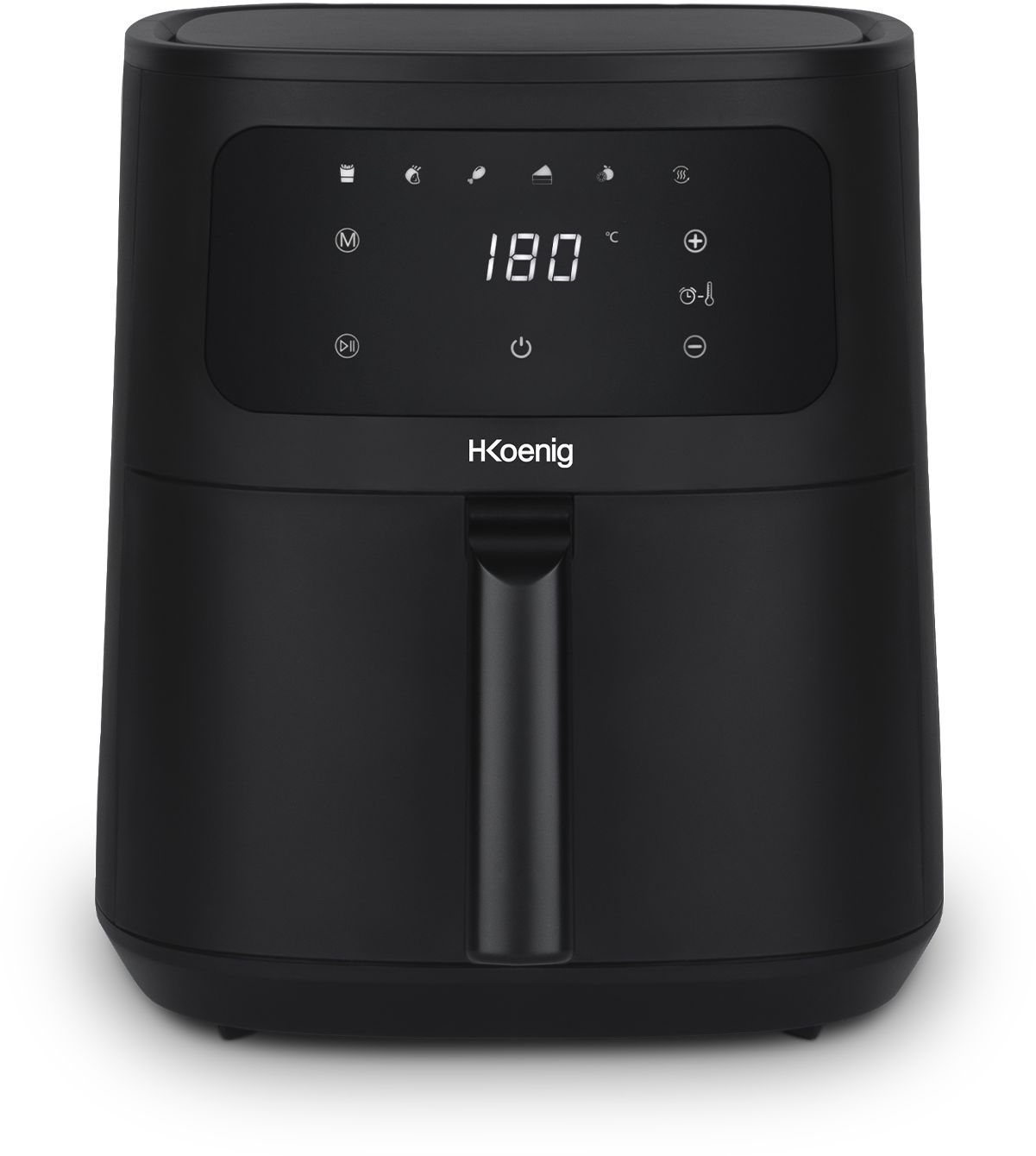 Friggitrice Senza Olio Hkoenig - Fry860 - Capacità 6 L - 6 Programmi Di Cottura - 1500 W