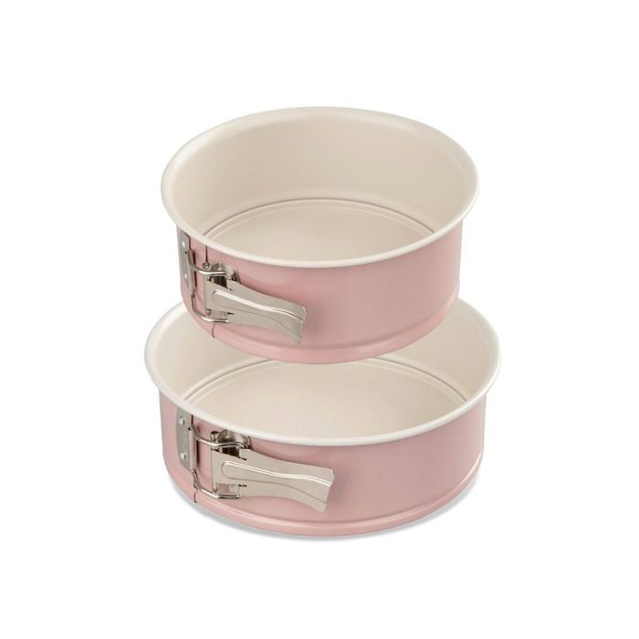 Set Di 2 Tortiere A Cerniera - Dr Oetker - Retro - 18 E 20 cm