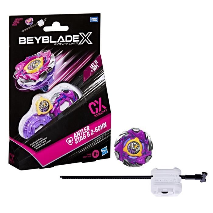 Beyblade X Starter Pack Antler Stag B 2-60hn Cx, Takara Tomy Defense Type Top, Competition Top, Età 8+