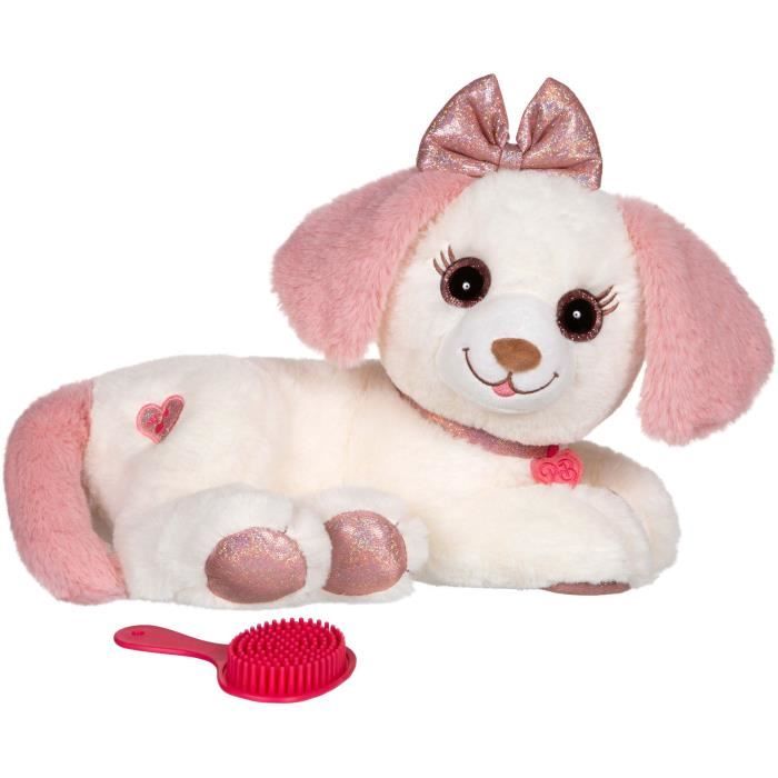 Peluche Cucciolo Bella - Gipsy Toys - Molto Morbido E Si Illumina Al Ritmo Di Graziose Melodie - 30 cm