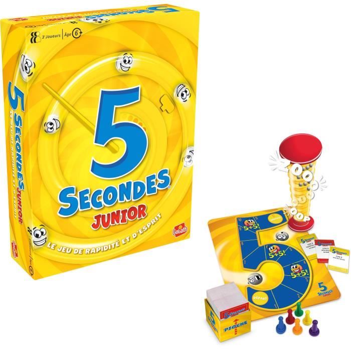 Secondes Junior - Gioco Divertente E Veloce - Goliath - Dai 6 Anni