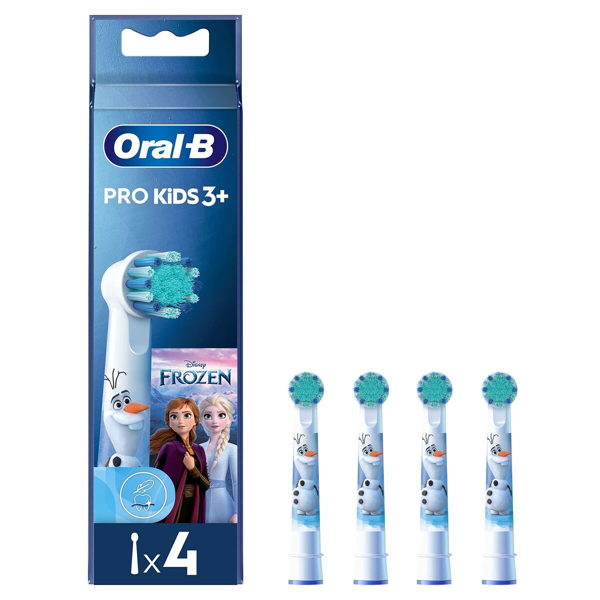 Testina Di Ricambio OraL-B Eb10 4 Ffs Frozen Ii Viola (4 Unità)