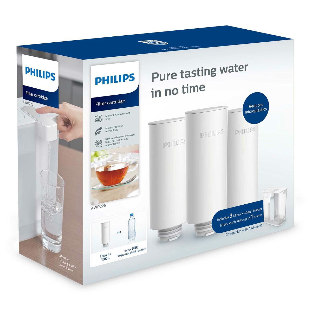 Filtro Per Brocca Filtrante Philips Awp225/24 Instant