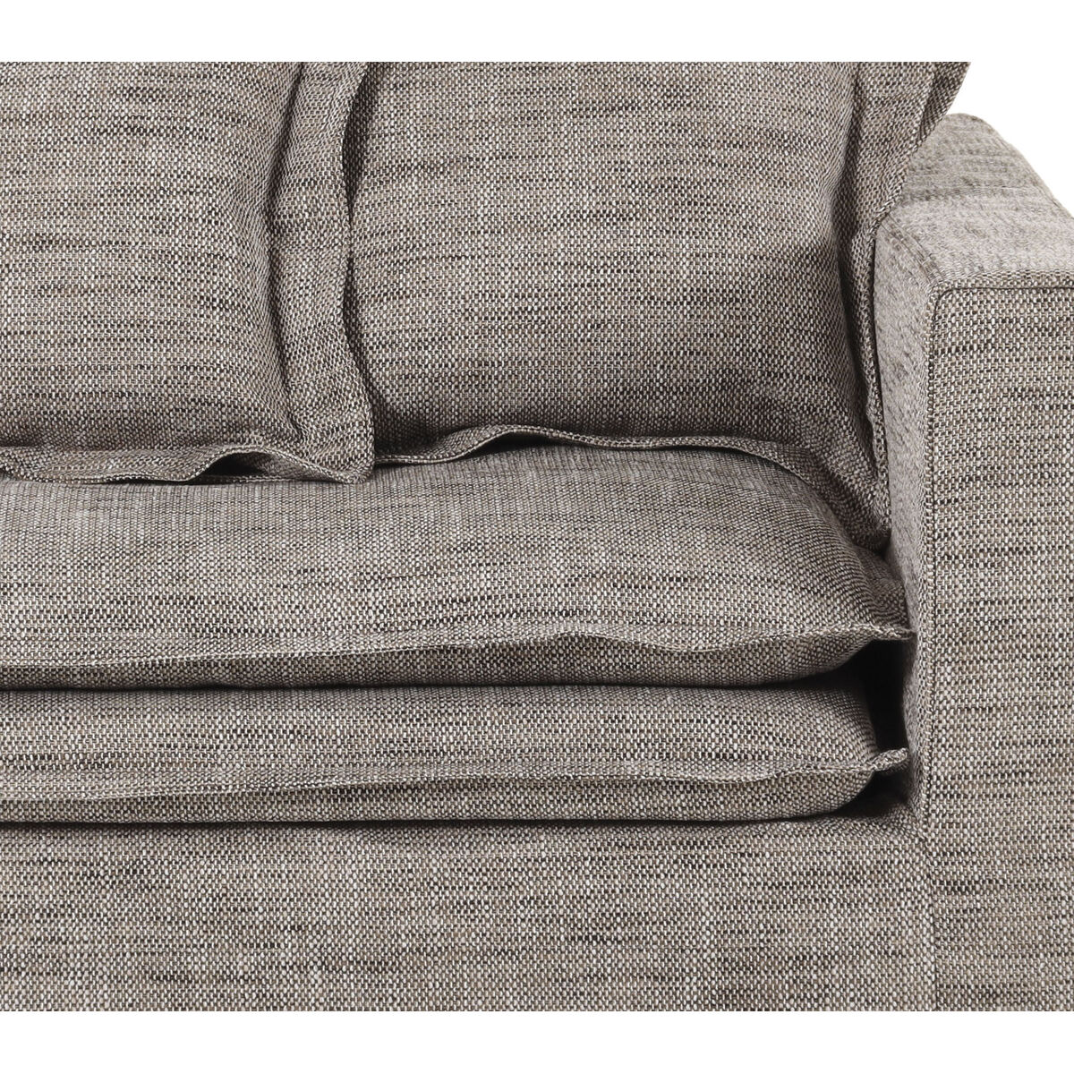 Modulo Del Divano Home Esprit Marrone Chiaro 120 X 120 X 95 cm - Image 4