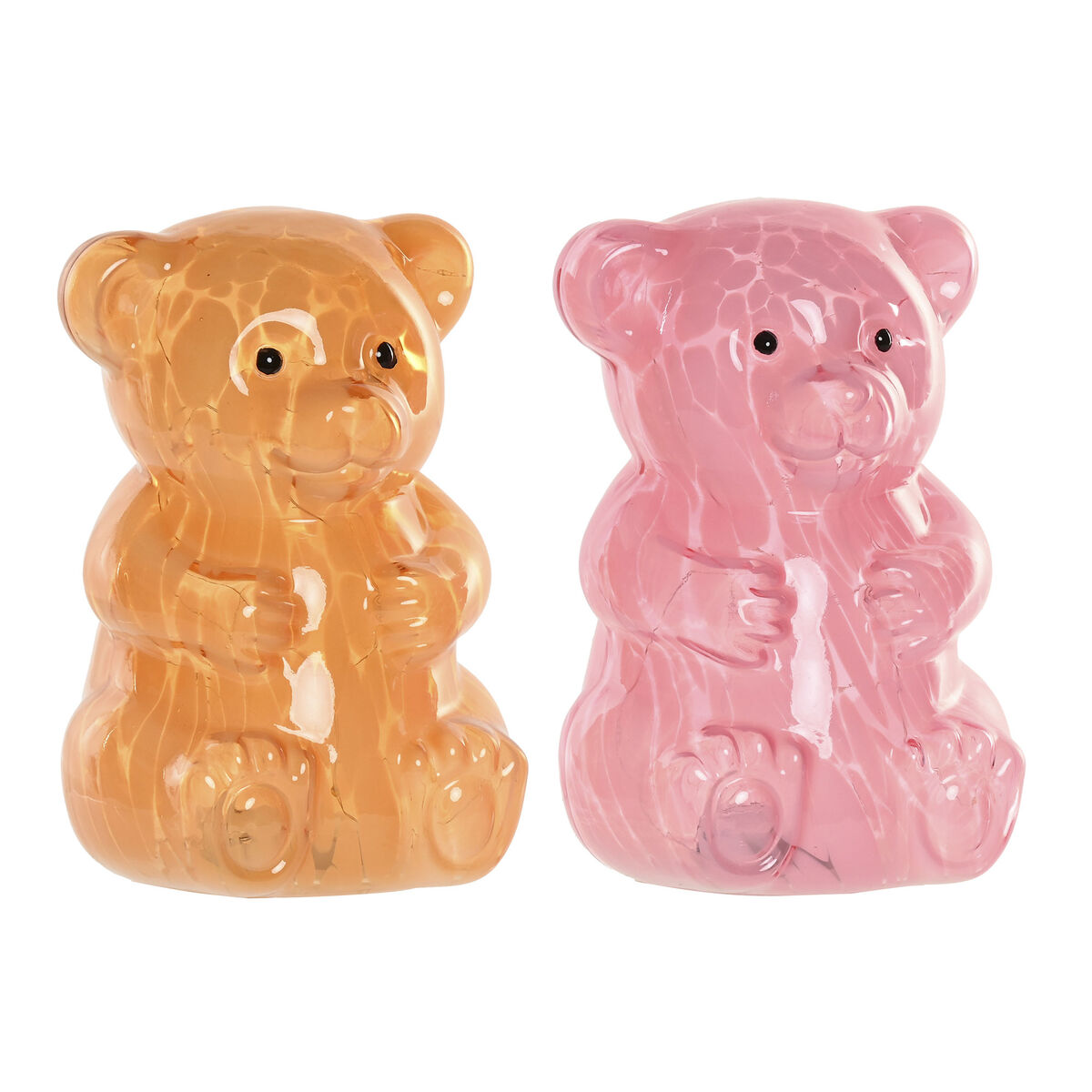 Decorazione Luminosa Home Esprit Cristallo Città 13 X 14 X 20 Cm (2 Unità)