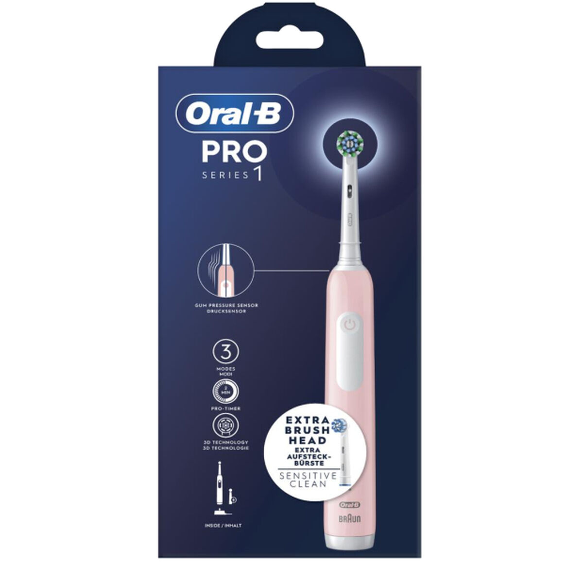 Spazzolino Da Denti Elettrico OraL-B Pro1 Pink
