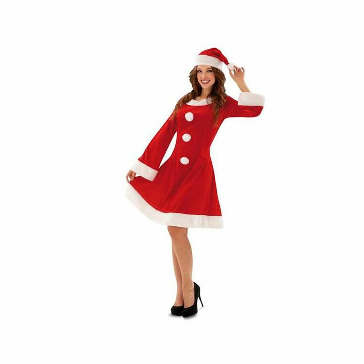 Costume Per Adulti My Other Me Mother Christmas M/l