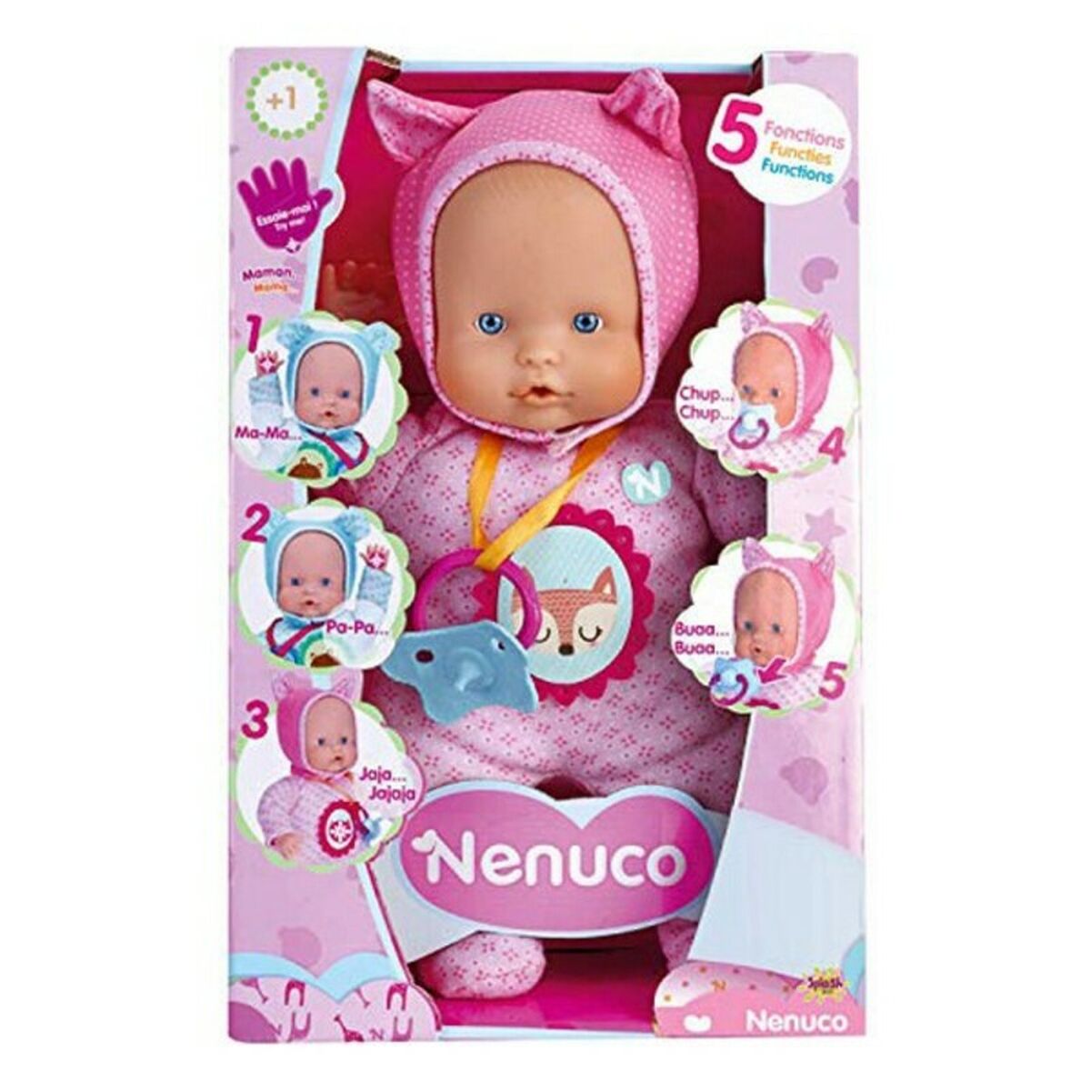 Bambolotto Neonato Nenuco Little Fox Famosa (30 Cm) 30 cm