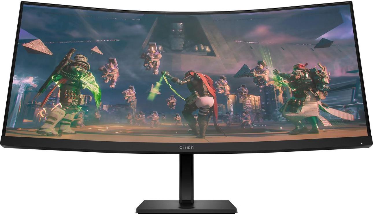 Hp Omen By Hp Omen By 34 Zoll Wqhd 165 Hz Curved GaminG-Monitor – Omen 34c - 86,4 Cm (34") - 3440 X 1440 Pixel - Wide Quad Hd - Lcd - 1 Ms - Schwarz