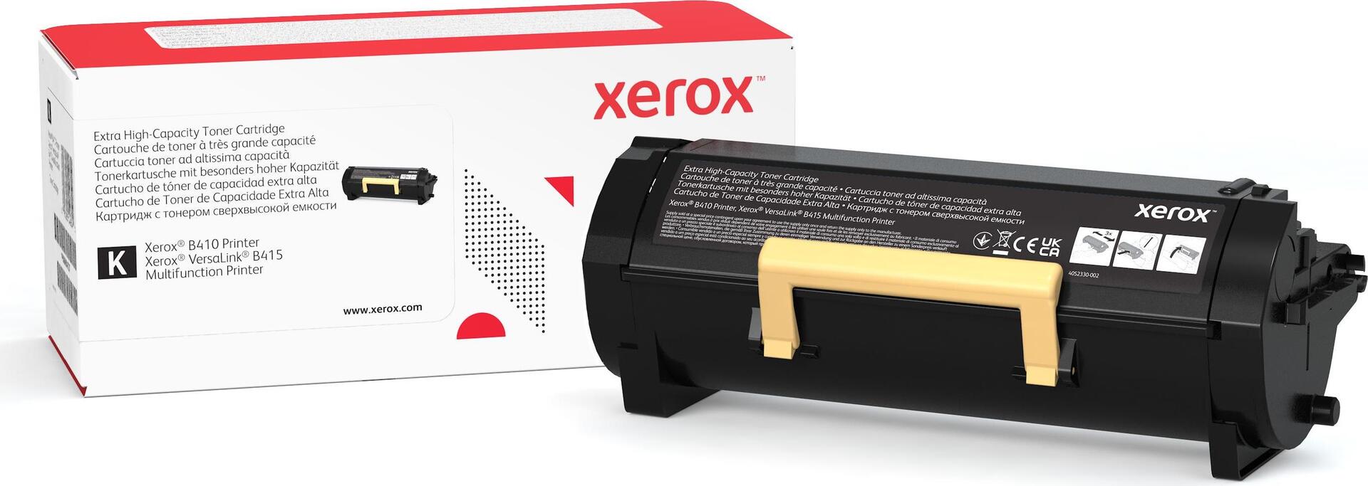 Xerox - Extrahohe Kapazität - Schwarz - Original - Box - Tonerpatrone Use And Return - Für Xerox B410, Versalink B415/dn (006r04727)