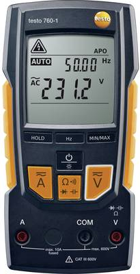 Testo DigitaL-Multimeter Rms 600 Vac 600 Vdc 10 Adc (testo 760-1)