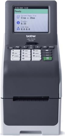 Brother 2inch 203dpi Desktop Printer (usb/lan/battery Option/touch Sc (td2350dsa203z1)