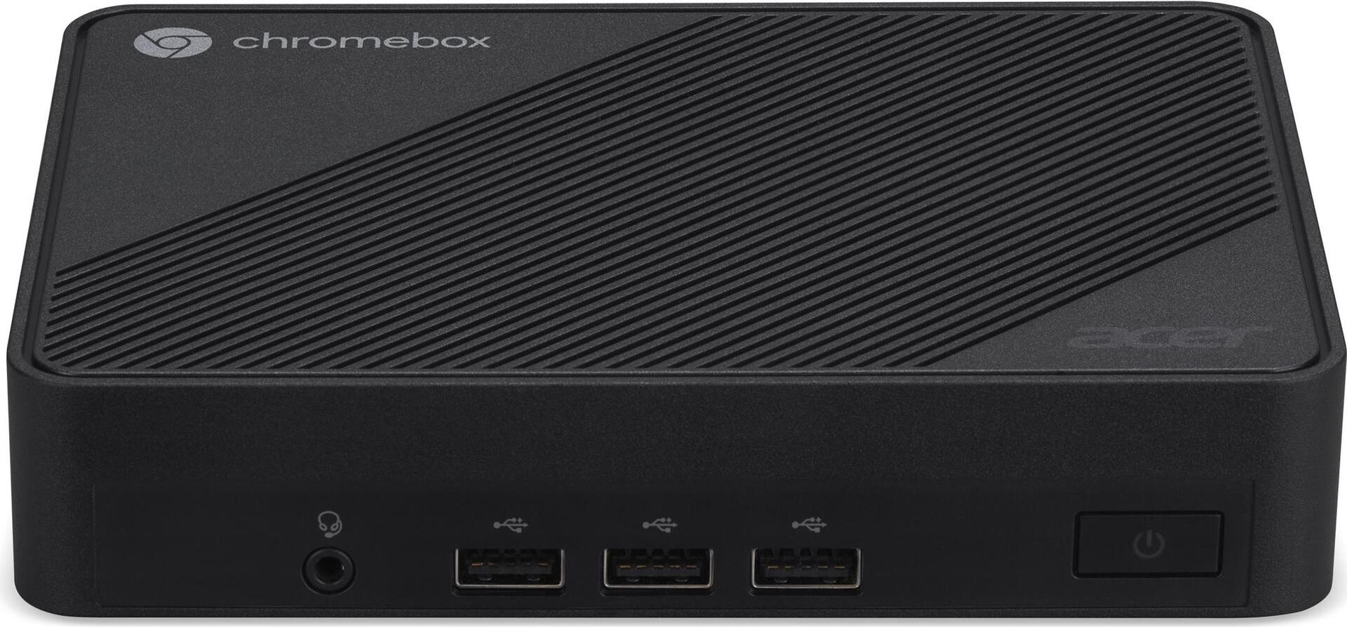 Acer Chromebox Mini Entreprise Cxm1 - MinI-Pc - 1 X Celeron N4500 / 1.1 Ghz - Ram 8 Gb - Flash - Emmc 32 Gb - Uhd Graphics - 1gbe, WI-Fi 6 - Wlan: bl