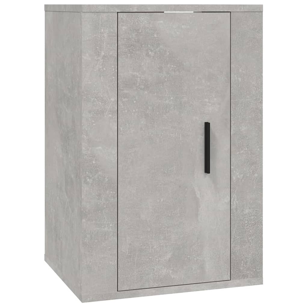 vidaXL Ensemble de meubles TV 3 pcs Gris béton Bois d'ingénierie - Image 5