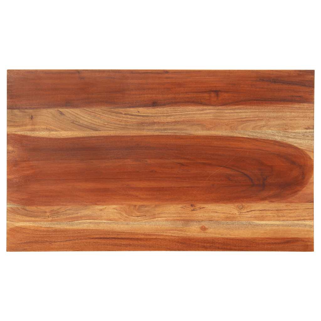 vidaXL Tablero de mesa madera maciza de acacia 25-27 mm 60x100 cm