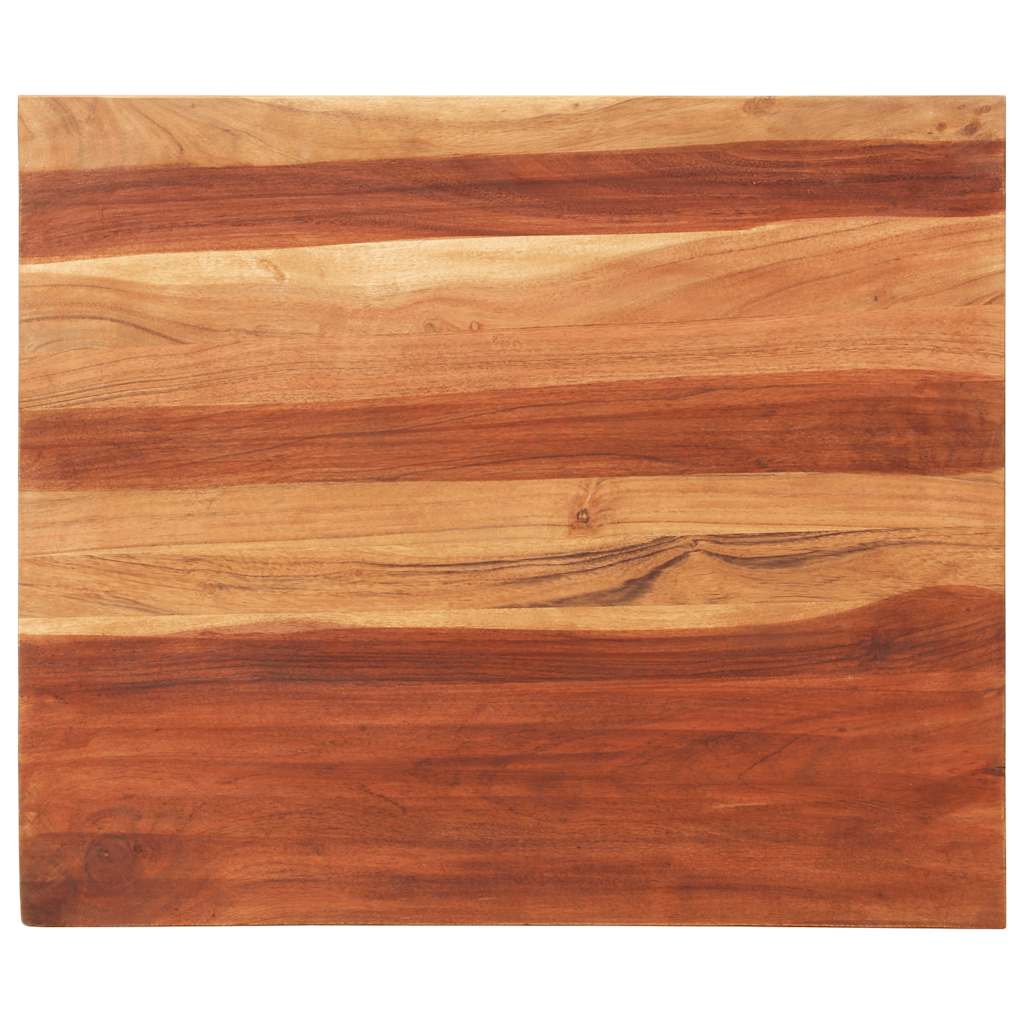 vidaXL Tablero de mesa madera maciza de acacia 25-27 mm 60x70 cm