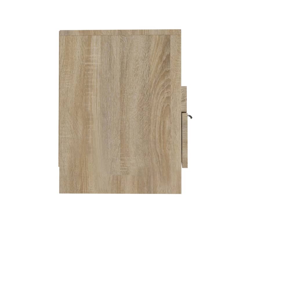 vidaXL Mueble de TV madera contrachapada roble Sonoma 150x33,5x45 cm - Image 6