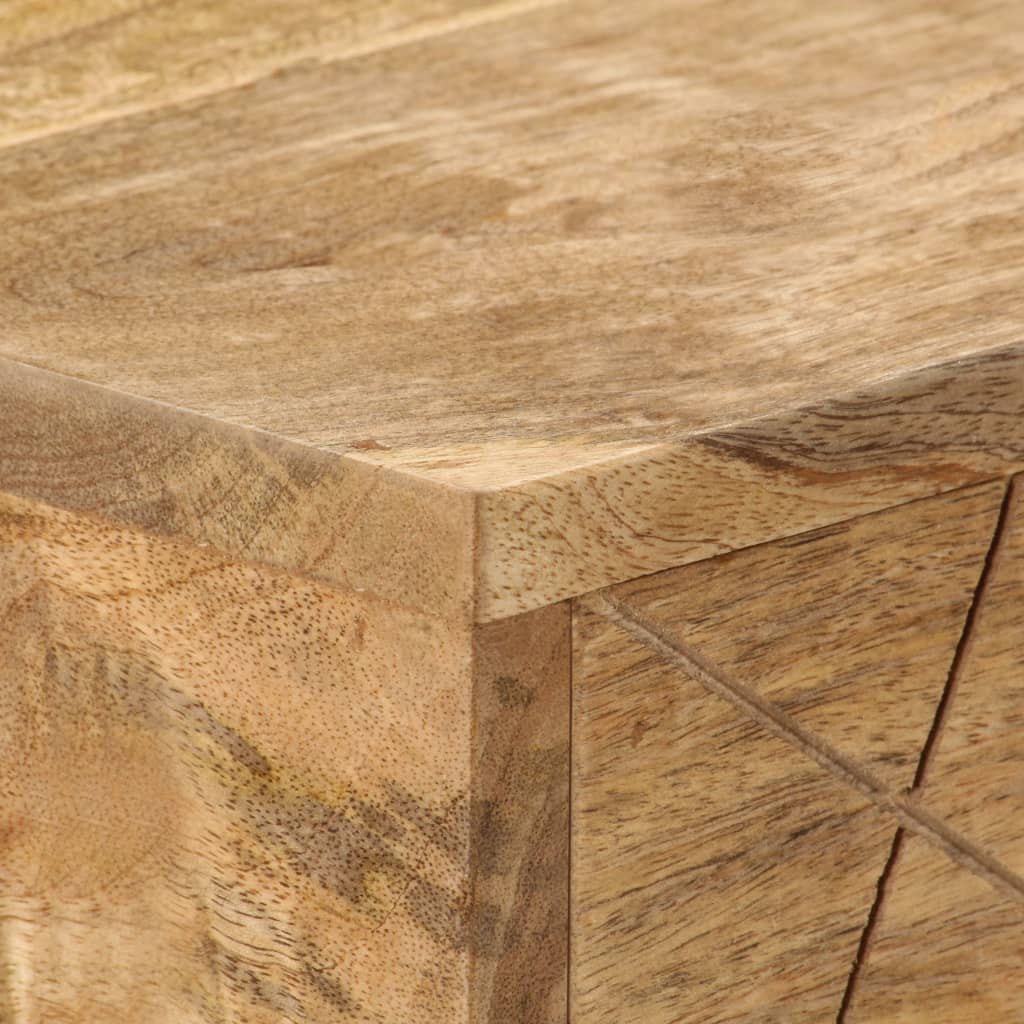 vidaXL Escritorio con cajones madera maciza de mango 110x50x76 cm - Image 6
