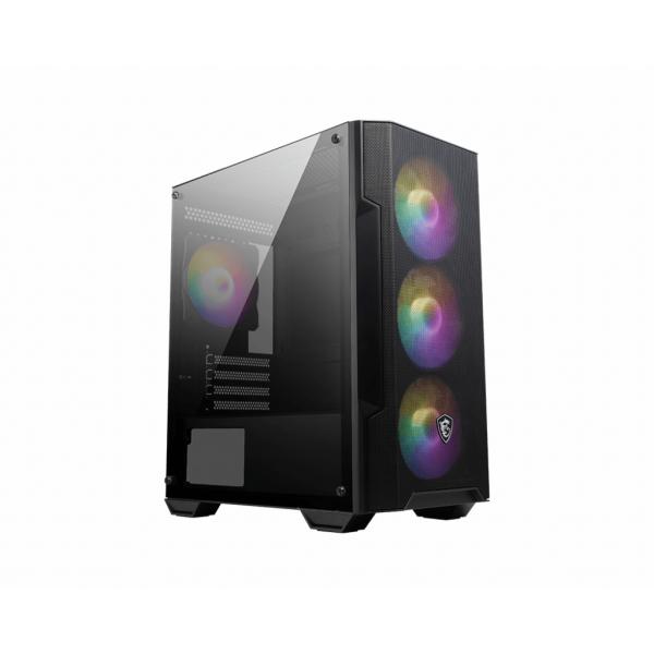 Case computer desktop ATX MSI MAG FORGE M100A Nero