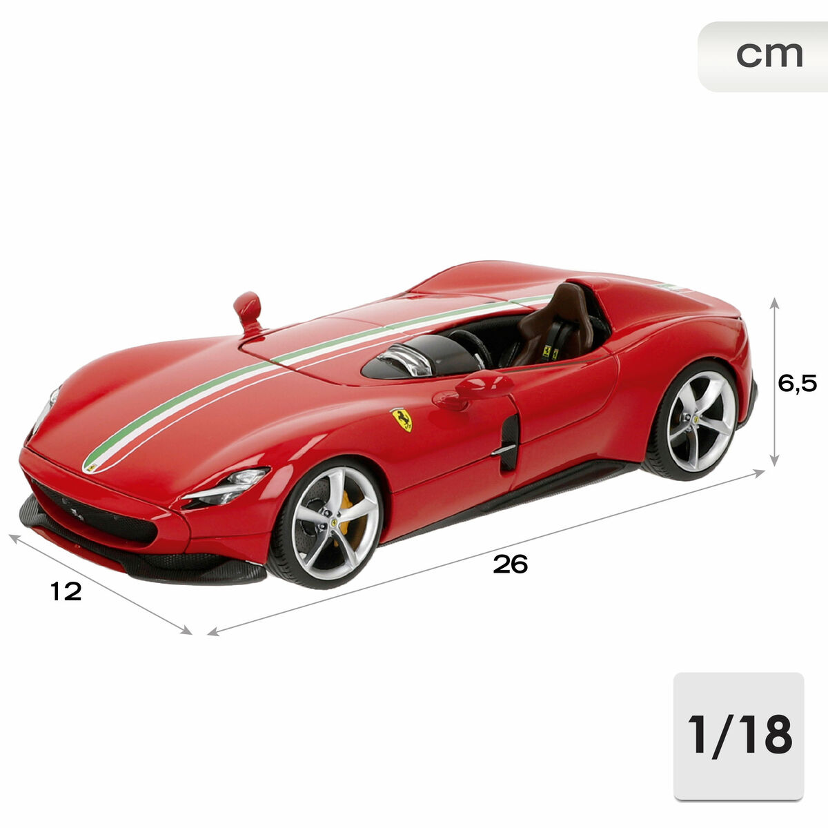 Macchina Bburago Ferrari Monza SP1 1:18 - Image 4