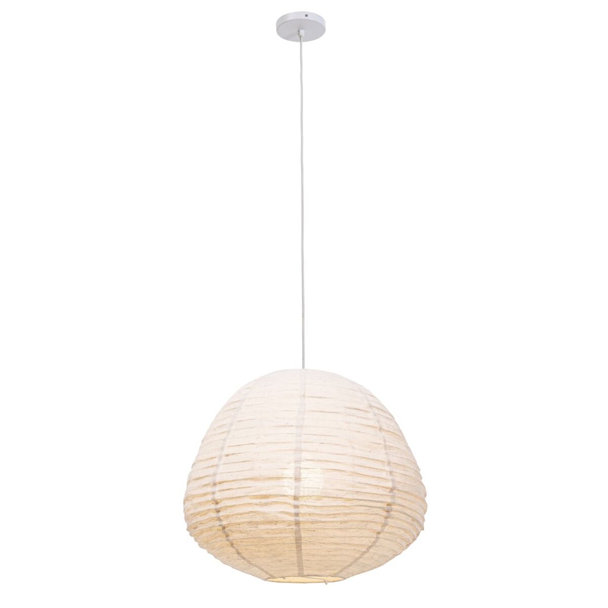 Lampadario Home ESPRIT Beige Juta 50 W 55 x 55 x 47 cm