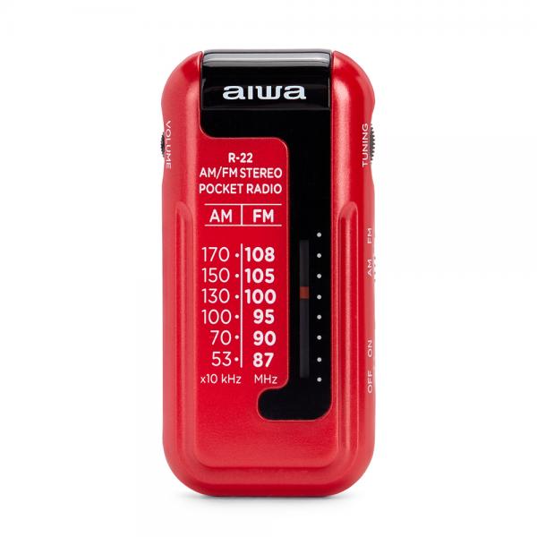 Radio Portatile Aiwa R22RD Rosso