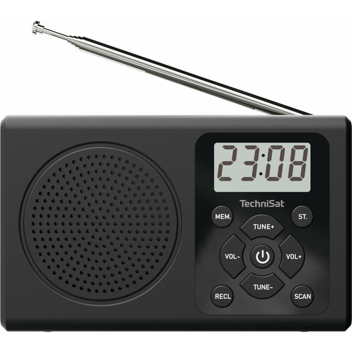 Radio Portatile ELBE 76-5018-00 Nero