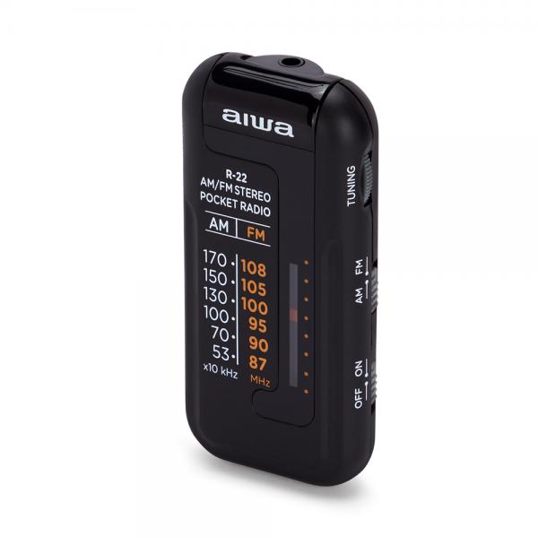 Radio Aiwa R22BK Nero - Image 4