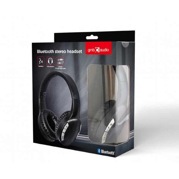 Auricolari con Microfono GEMBIRD BTHS-01-BK - Image 3