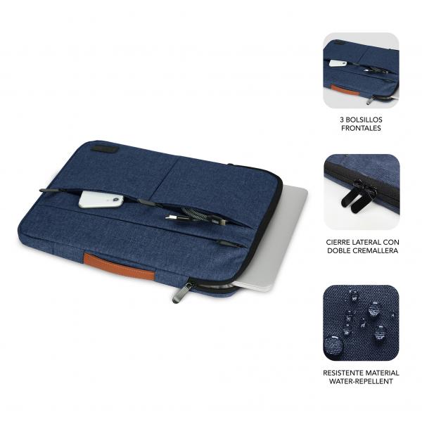 Valigetta per Portatile Subblim Air Padding 360 Azzurro - Image 3