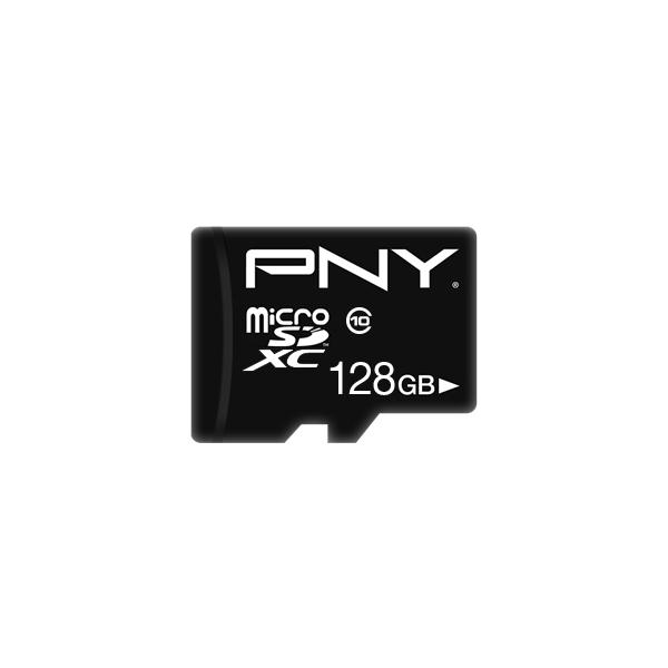 Scheda Di Memoria Micro SD con Adattatore PNY Performance Plus 128 GB