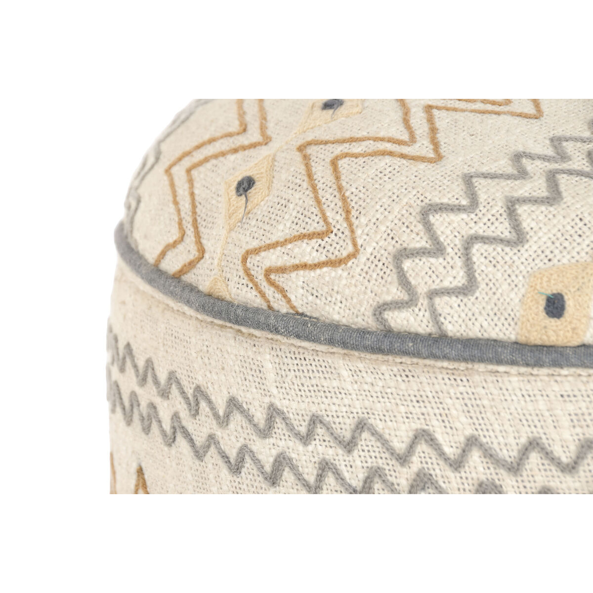 Poggiapiedi Home ESPRIT Beige Città 40 x 40 x 52 cm - Image 6
