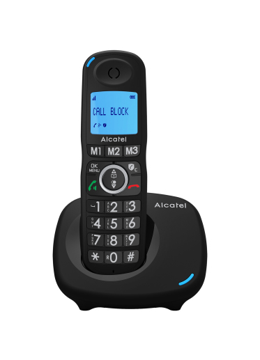 Telefono Senza Fili Alcatel Versatis XL 535 Duo Nero (2 pcs)