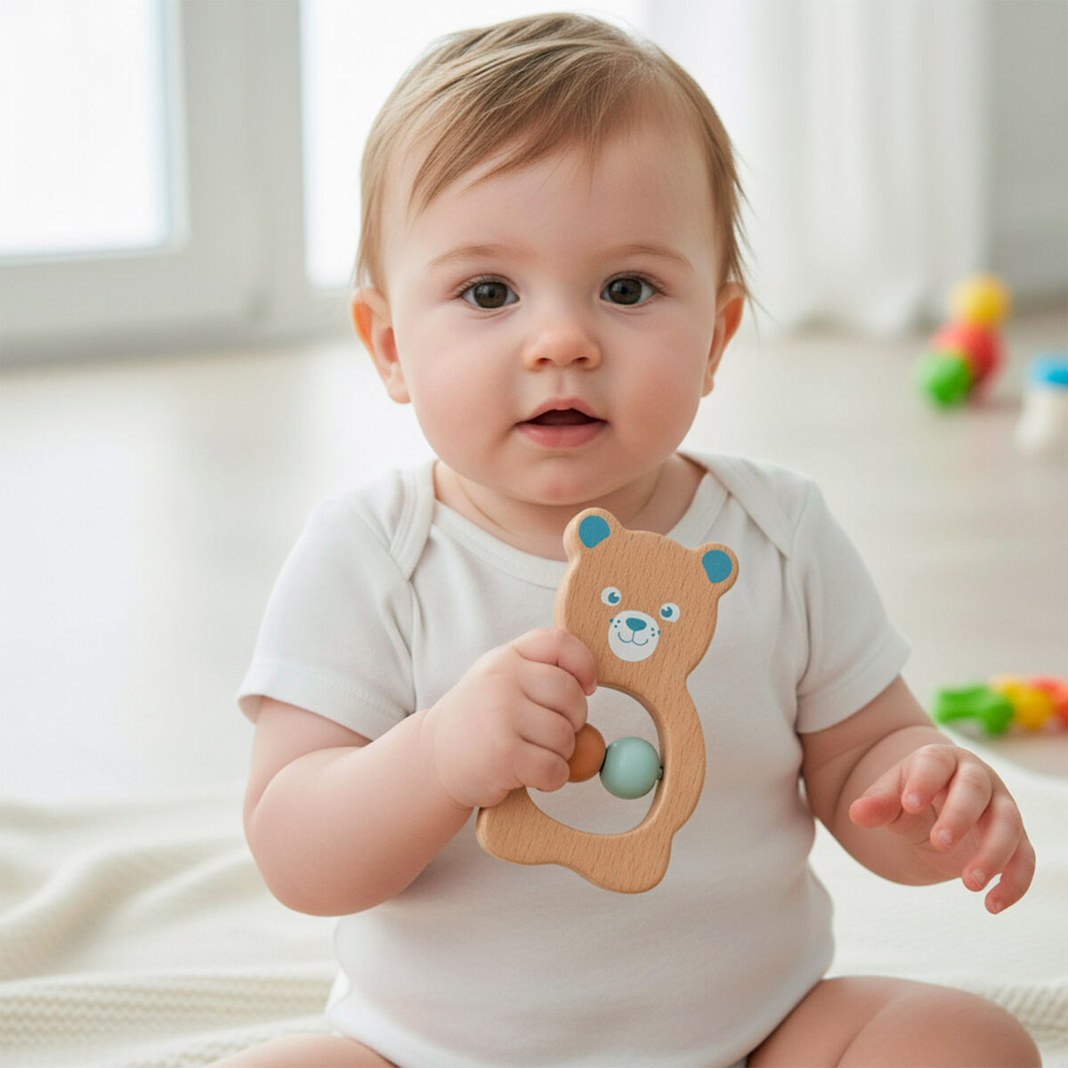 Set di sonagli Woomax 13,5 X 9,5 X 4,5 CM (4 Unità) - Image 3