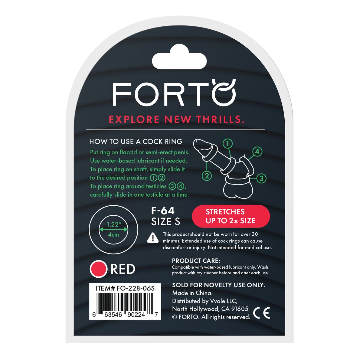 Anelli Fallici Forto Rosso S Ø 40 mm - Image 5