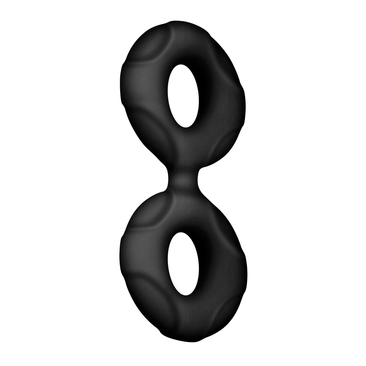 Anelli Fallici Forto Nero Ø 44 mm (Taglia unica)