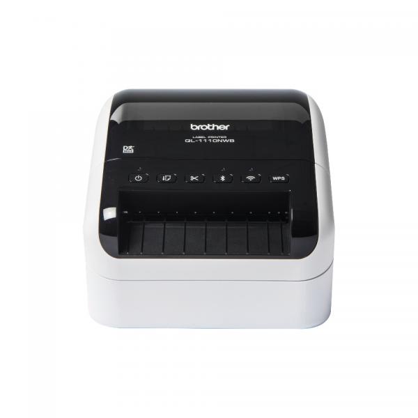 Brother QL-1110nwbc Stampante Per Etichette [cd] Termica Diretta 300 X 300 Dpi 110 Mm/s Con Cavo E Senza Cavo Dk WI-Fi Bluetooth (brother Ql1110nwbc