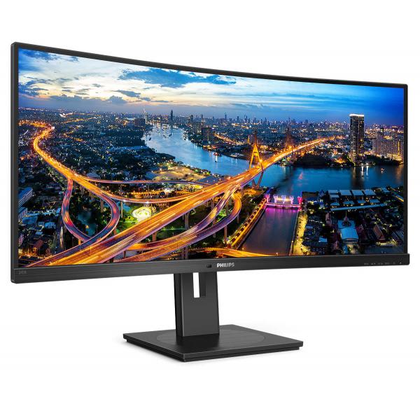 Philips Monitor Curvo 34 Led Va 21:9 3440x1440 5ms 300 Cdm, Dp/hdmi, Altezza, Multimediale - Image 4