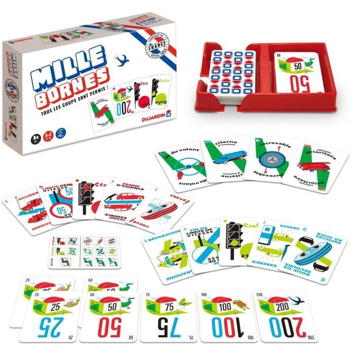 Mille Bornes Classique - Gioco Da Tavolo - Dujardin - Dai 6 Anni