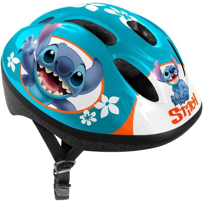Casco Sportivo - Disney - Stitch - Taglia S - Circonferenza Testa Regolabile 53/56cm - Ventilazione E Schiuma Interna Per Un Maggior Comfort
