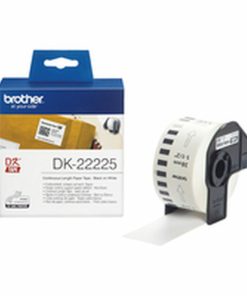 Rotolo Continuo Di Carta Brother Dk22225 Bianco 80 G/m²