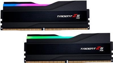 G.skill Trident Z5 Rgb - Ddr5 - Kit - 32gb: 2 X 16gb - Dimm 288-Pin - 3400 Mhz / Pc5-54400 - Cl34 - NoN-Ecc - Gebürstetes Aluminium / Schwarz, Mattsc