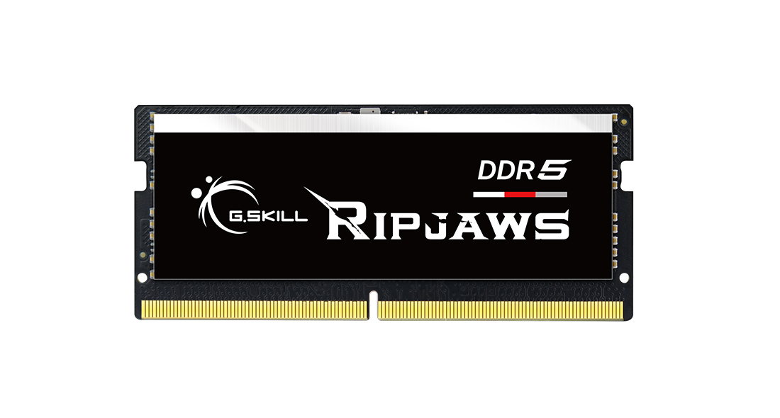G.skill Ripjaws - Ddr5 - Kit - 64gb: 2 X 32gb - So Dimm 262-Pin - 4800 Mhz / Pc5-38400 - Cl40 (f5-4800s4039a32gx2-Rs)