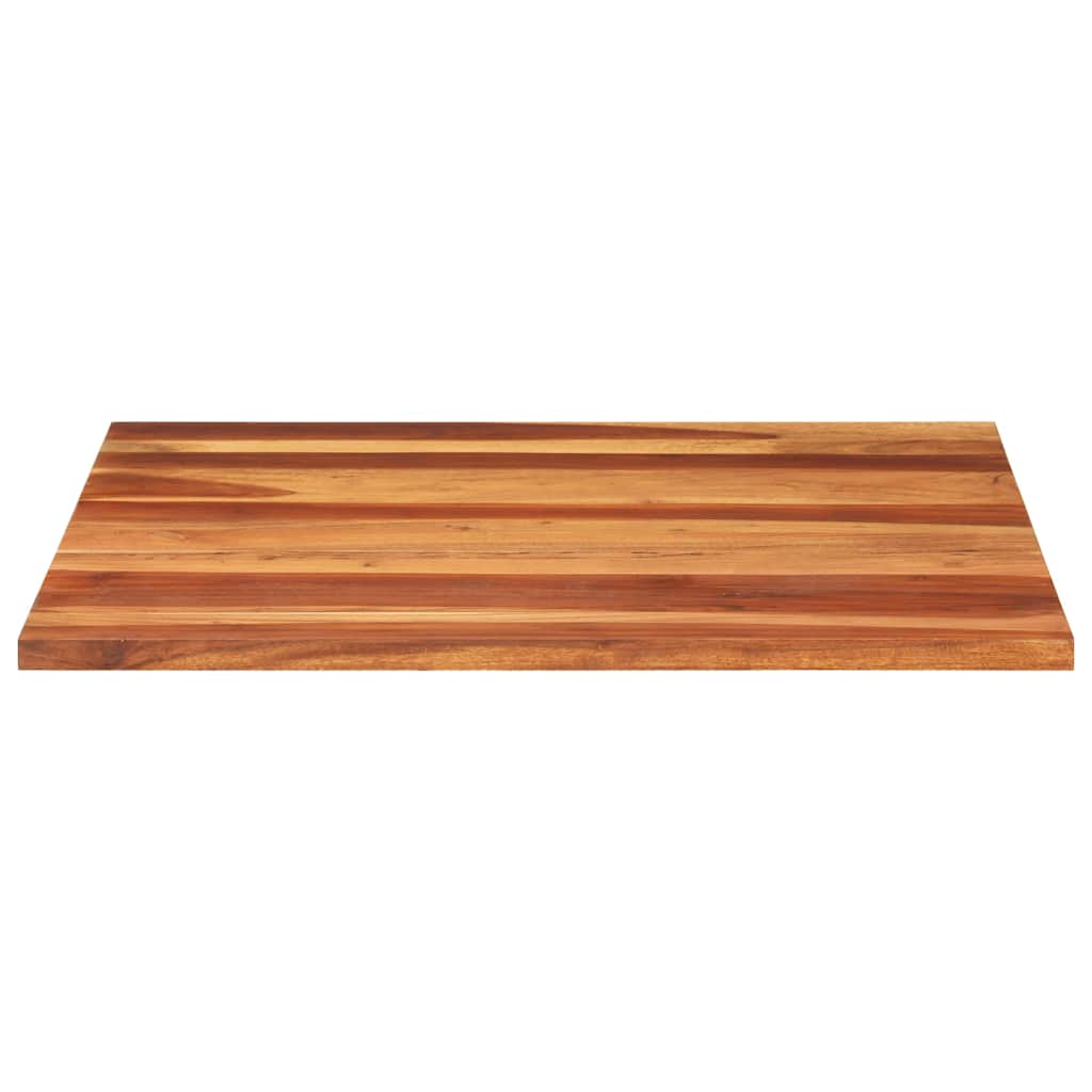 vidaXL Tablero de mesa madera maciza de acacia 25-27 mm 80x80 cm - Image 3